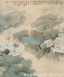 顾新敏作品 《荷香清远图》